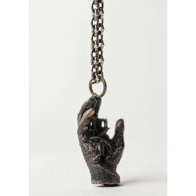 Daniel Arsham – Hand Labyrinth Pendant Necklace