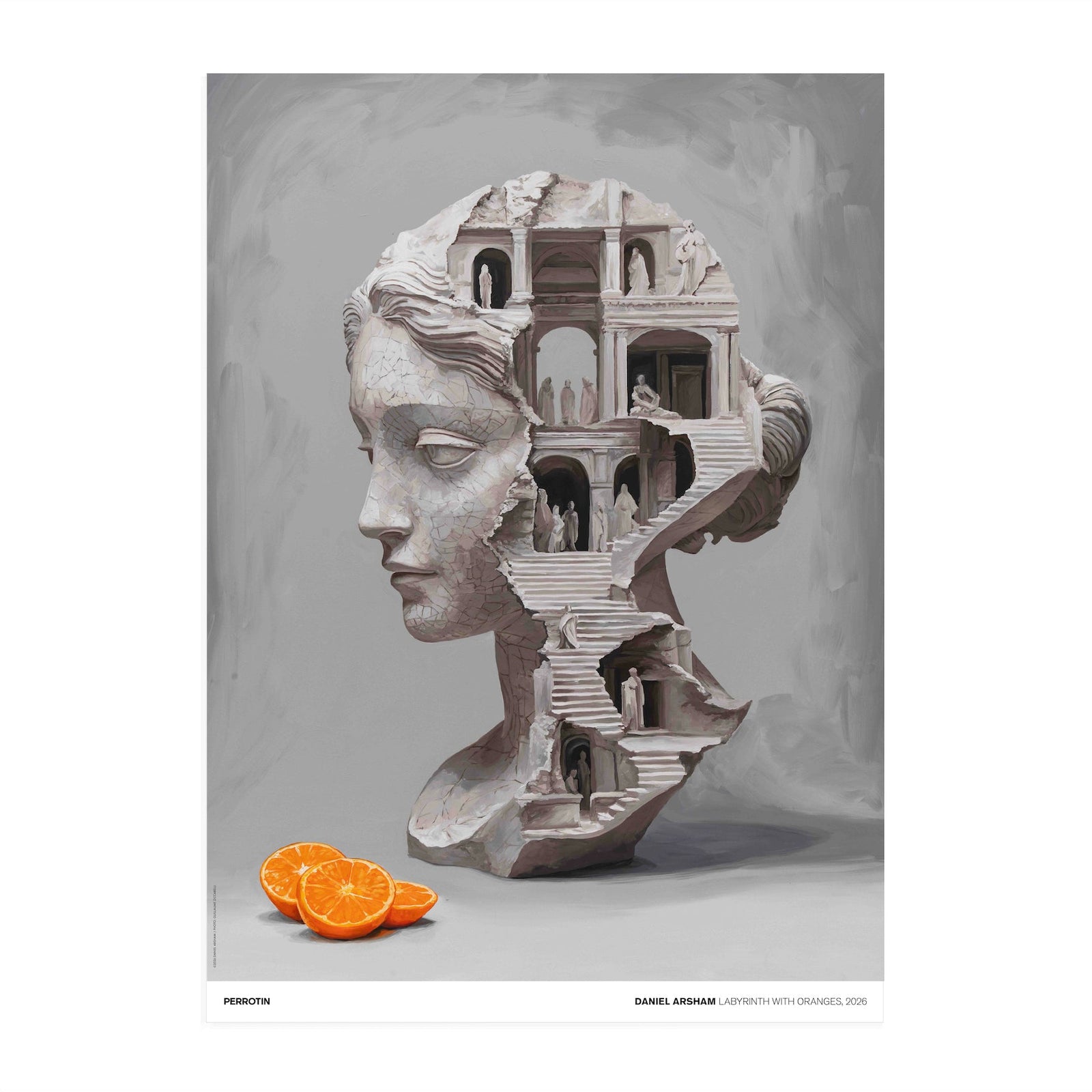 Daniel Arsham - Labyrinth with Oranges, 2026 (Standard)