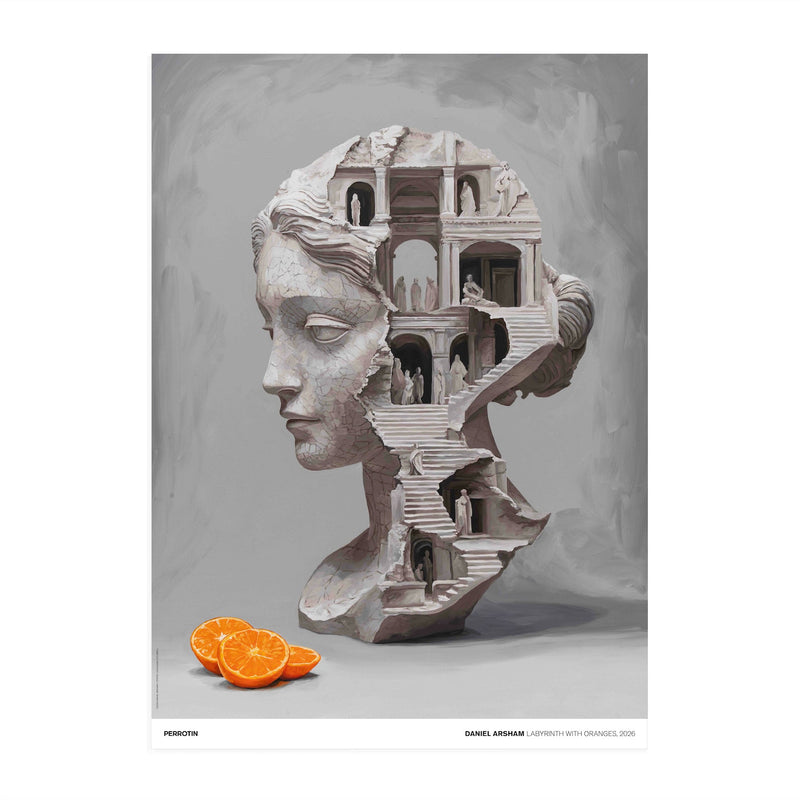 Daniel Arsham - Labyrinth with Oranges, 2026 (Standard)