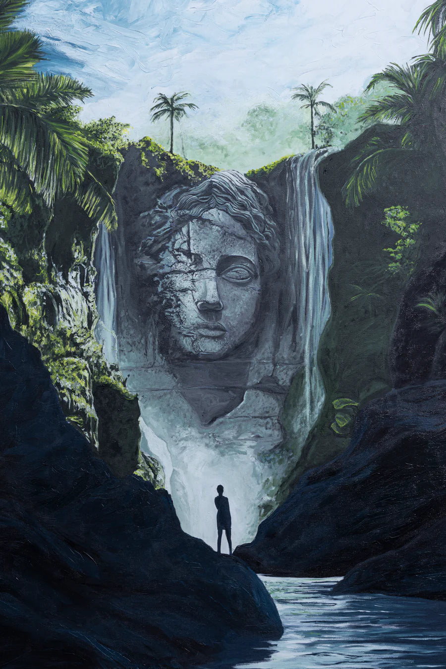 Daniel Arsham - Memory Waterfall, 2025