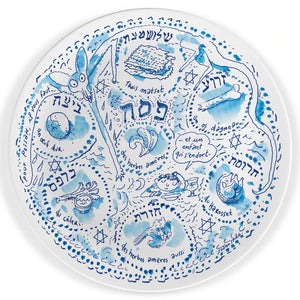Hayom x Joann Sfar - Plateau de seder (Seder Plate)