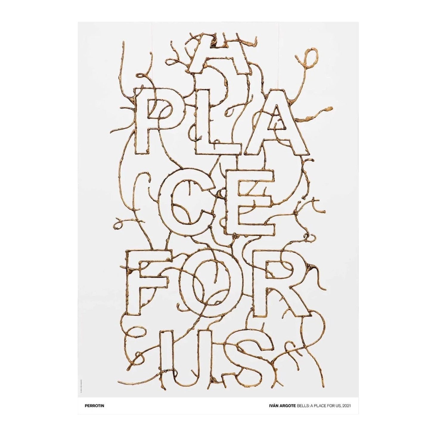 Iván Argote - Bells: A Place for Us, 2021 (Signed)