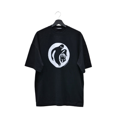 Izumi Kato x Almost Black - Ghost Logo T-Shirt