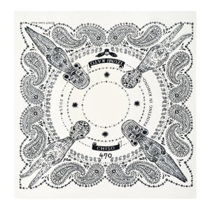Izumi Kato x Chiso - Fukusa Handkerchief (Black)
