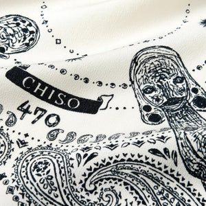Izumi Kato x Chiso - Fukusa Handkerchief (Black)