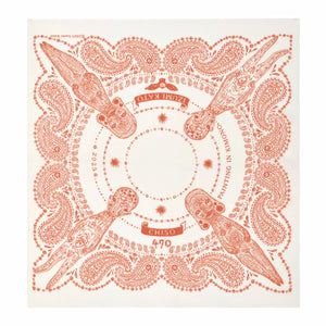 Izumi Kato x Chiso - Fukusa Handkerchief (Orange)