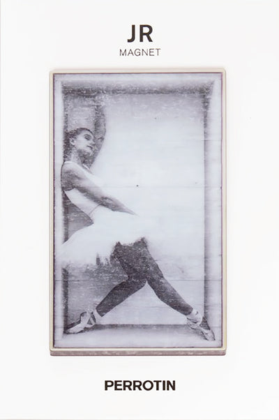 JR - Acrylic Block Magnets - Ballerina in Crate
