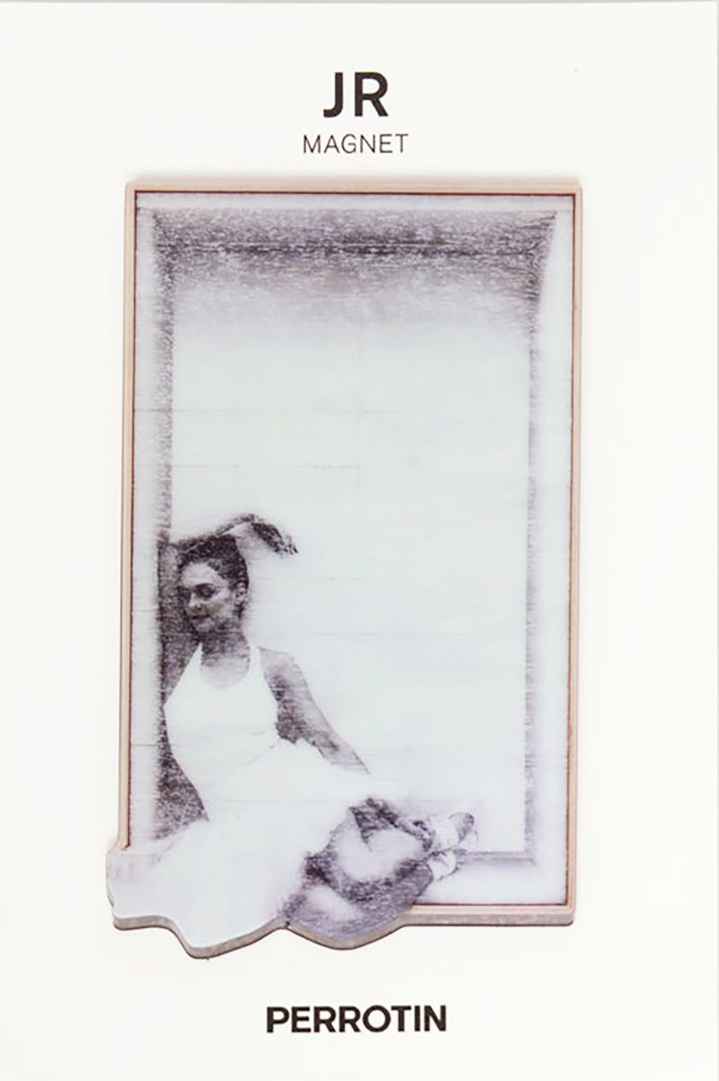 JR - Acrylic Block Magnets - Ballerina in Crate