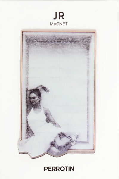 JR - Acrylic Block Magnets - Ballerina in Crate