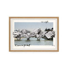Load image into Gallery viewer, JR - La Caverne du Pont Neuf, vue en aval, Paris, France, 2026
