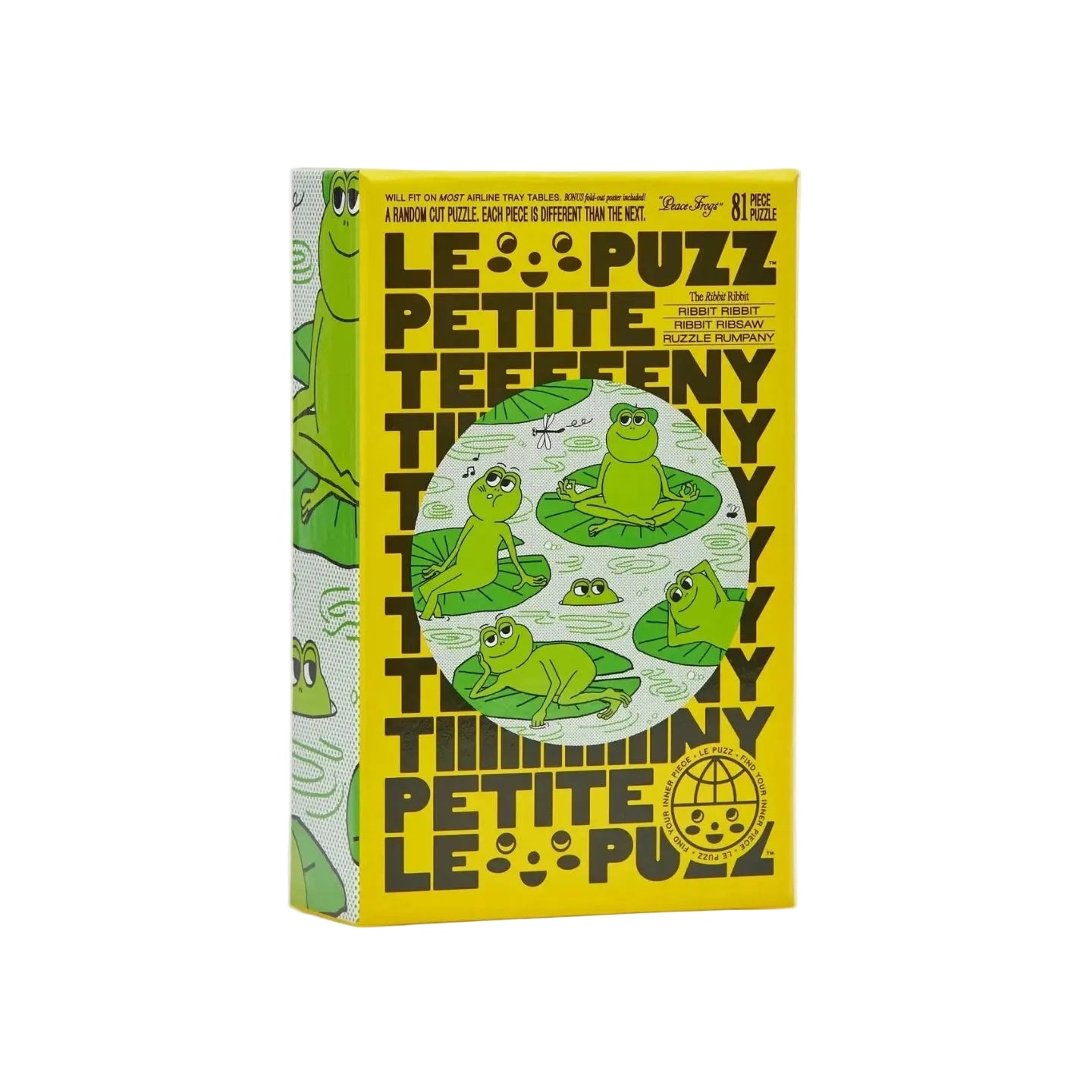 Le Puzz - Peace Frogs Mini Puzzle