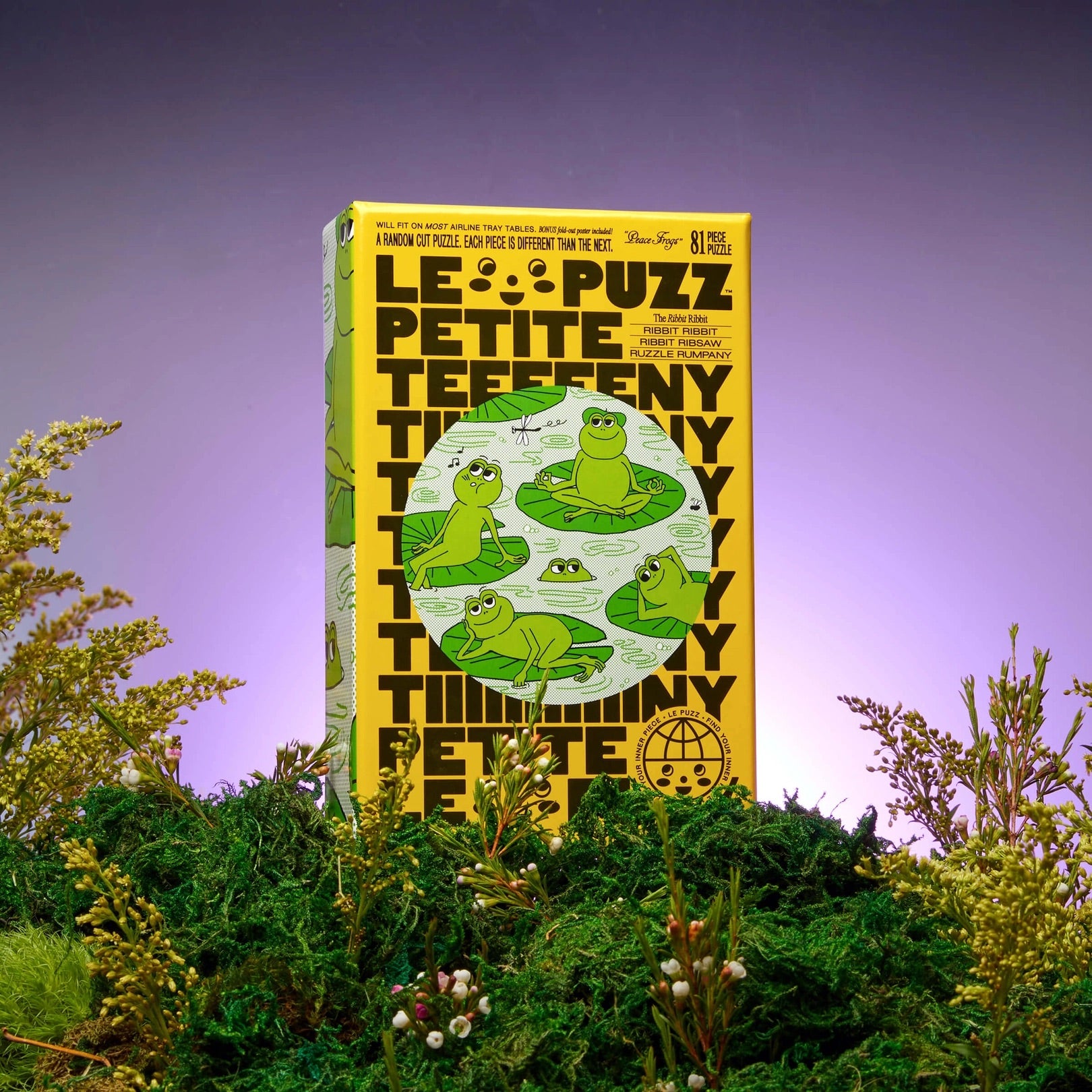 Le Puzz - Peace Frogs Mini Puzzle