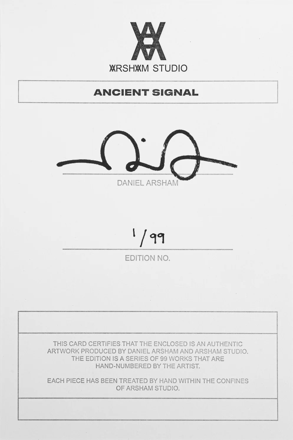 Daniel Arsham - Ancient Signal