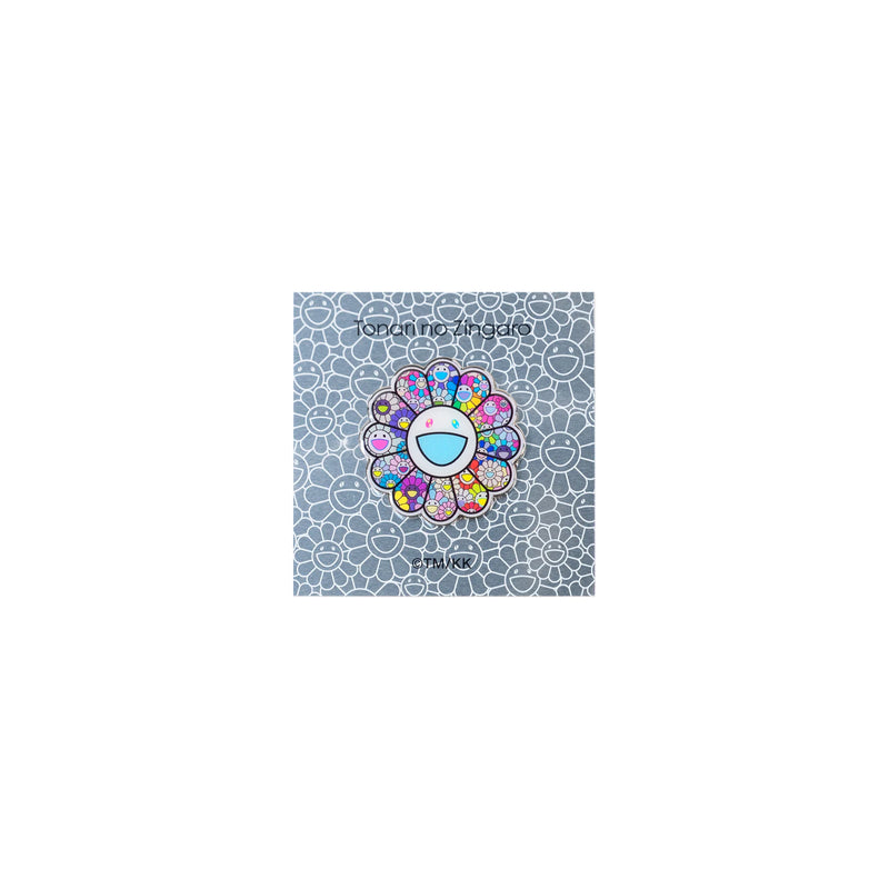 Takashi Murakami - Enamel Pin - Flowers in Pastel Colors