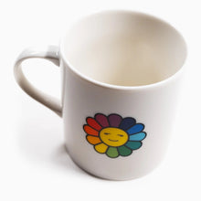 Load image into Gallery viewer, Takashi Murakami - Rainbow Flower Logo Mug
