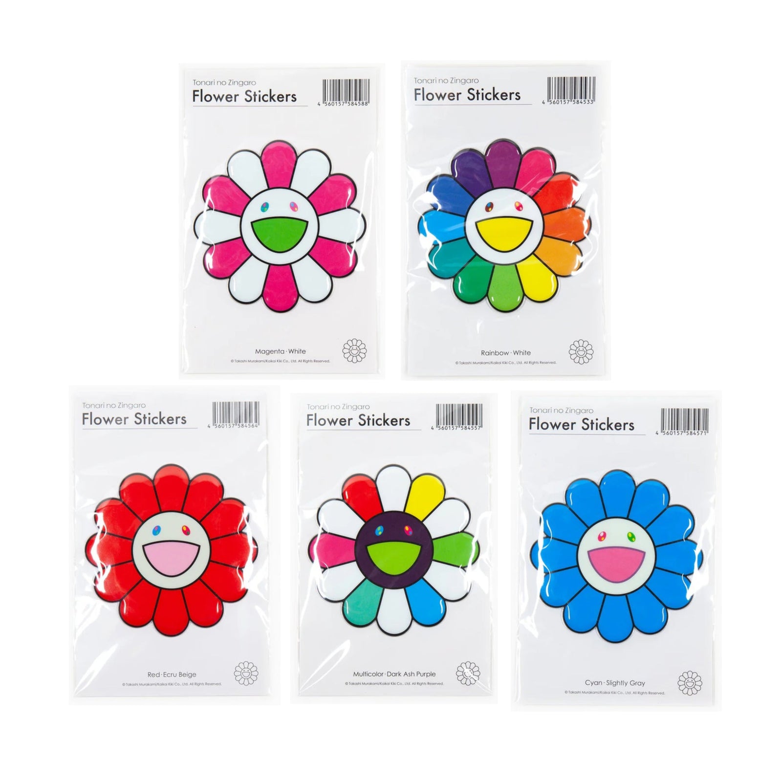 Takashi Murakami - Sticker - Bubblingly Flower (Assorted Styles)