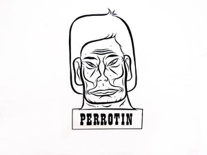 Barry McGee x Perrotin Logo Face T-Shirt