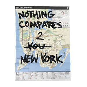 Benny Cruz - Subway Map Gratitude (Nothing Compares 2 You New York)