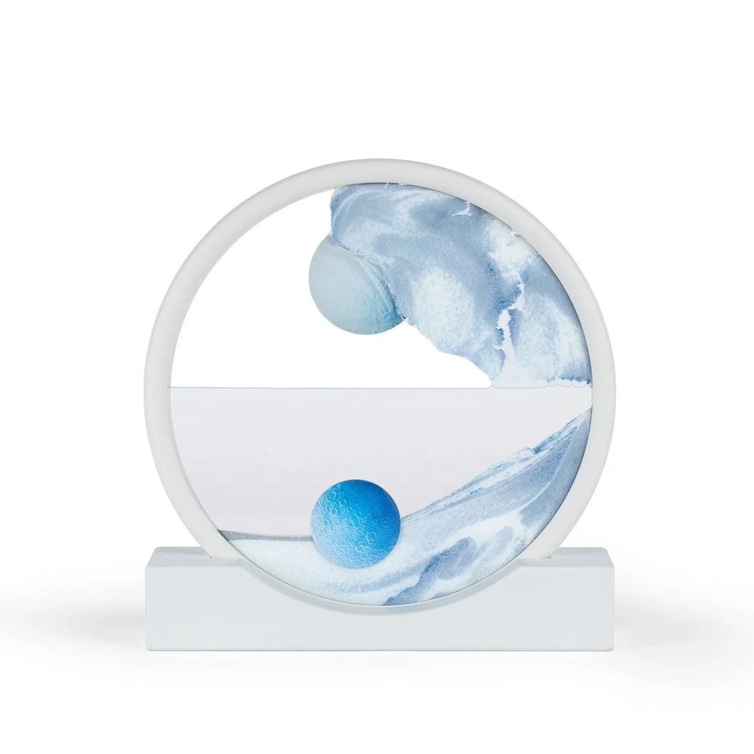 Daniel Arsham - Blue Sand Circle