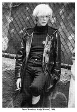 Load image into Gallery viewer, Bowie as Warhol T-Shirt (Black)
