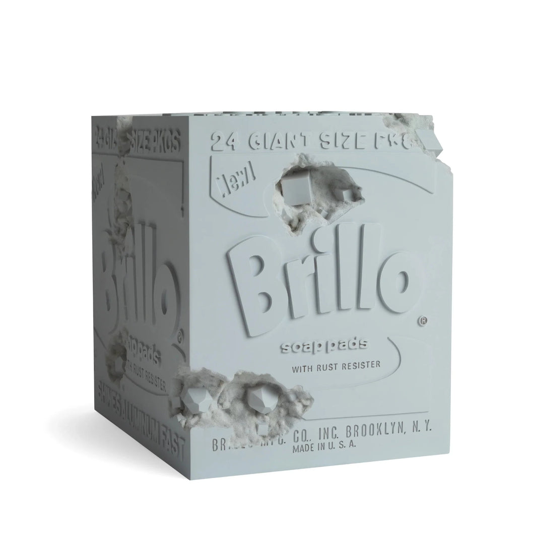 Daniel Arsham - Eroded Brillo Box (Blue)