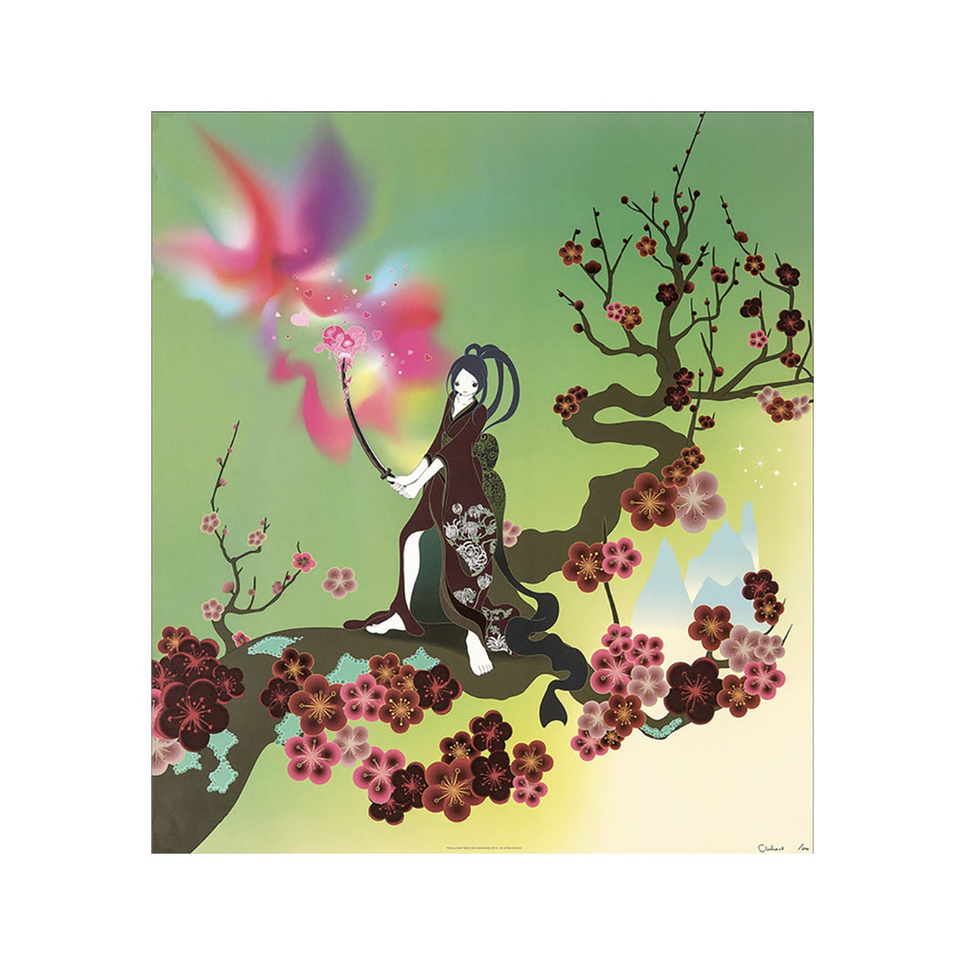 Chiho Aoshima - Piercing a Heart, 2002 (Framed)