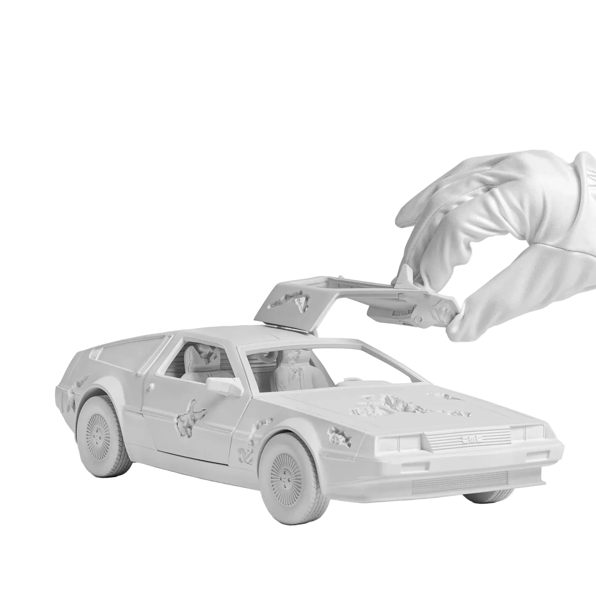 Daniel Arsham - Eroded Delorean