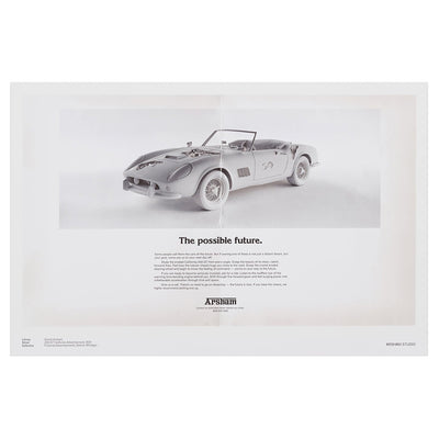 Daniel Arsham - Fictional Advertisement Poster - 250 GT California (Individual)