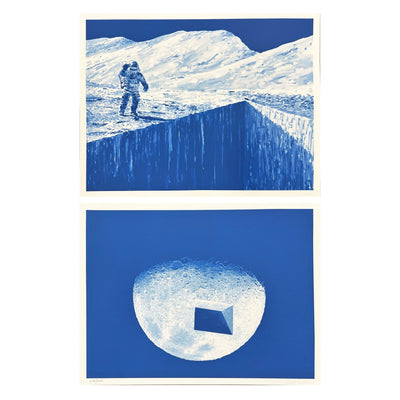 Daniel Arsham - Lunar Prints (Set of 2)