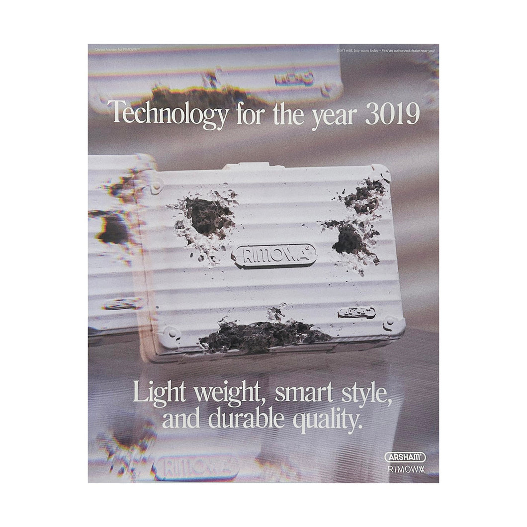 Daniel Arsham - Technology for the Year 3019 Poster