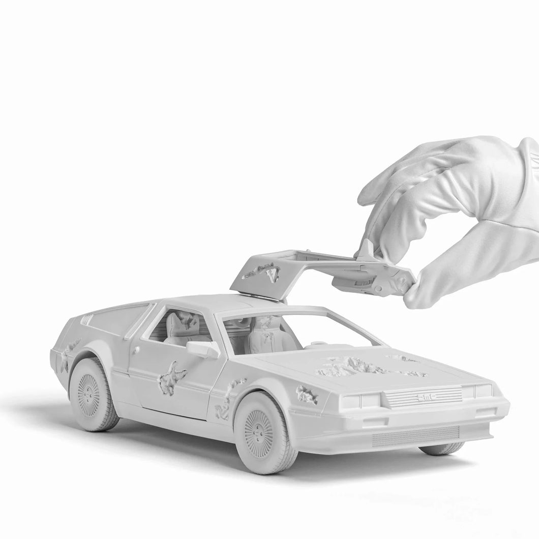 Daniel Arsham - Eroded Delorean