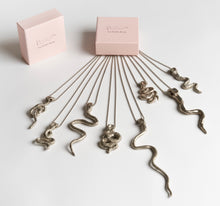 Load image into Gallery viewer, Eve Biddle - Snake Necklace 06

