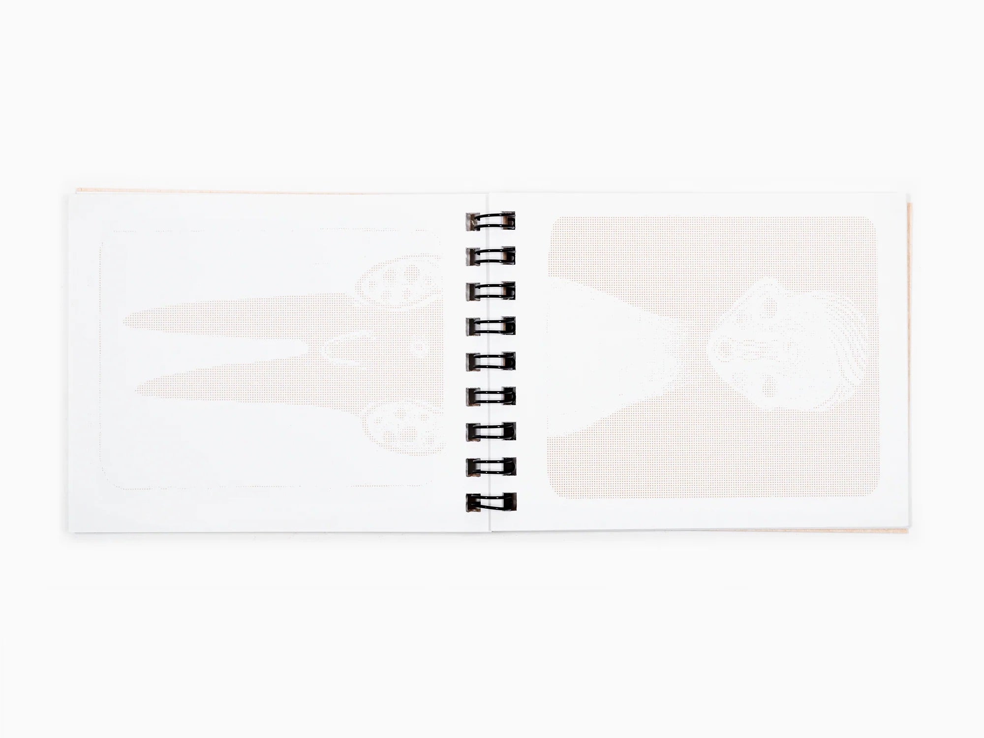 Izumi Kato - Spiral Ring Small Notebook (Boy & Girl)