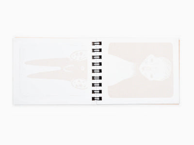 Izumi Kato - Spiral Ring Small Notebook (Boy & Girl)