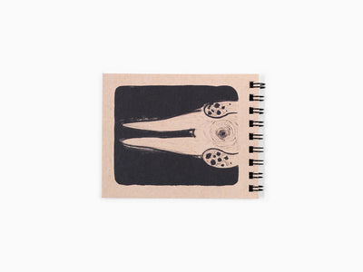 Izumi Kato - Spiral Ring Small Notebook (Boy & Girl)