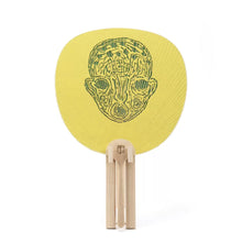 Load image into Gallery viewer, Izumi Kato x Chiso - Uchiwa Fan: Yellow Boy
