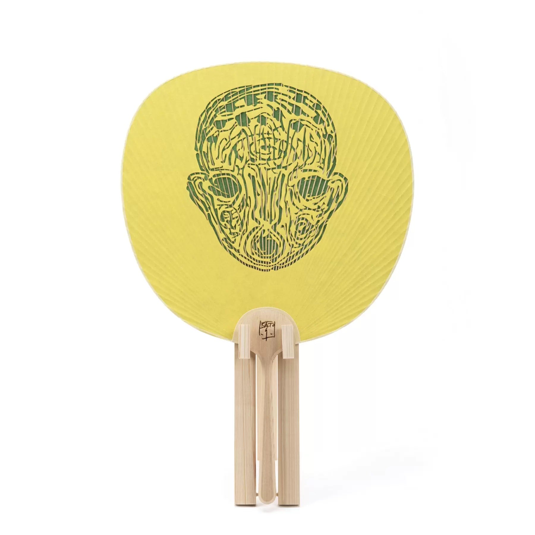Izumi Kato x Chiso - Uchiwa Fan: Yellow Boy