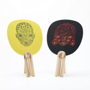 Izumi Kato x Chiso - Uchiwa Fan: Red Girl
