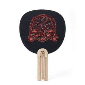 Izumi Kato x Chiso - Uchiwa Fan: Red Girl
