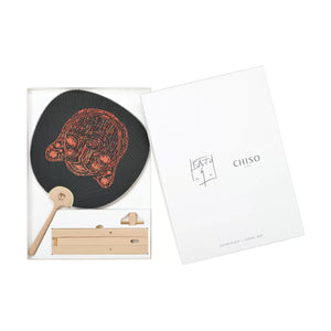 Izumi Kato x Chiso - Uchiwa Fan: Red Girl