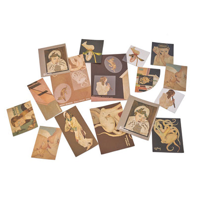 Jens Fänge - Night School: Collage Sticker Pack