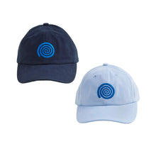 Load image into Gallery viewer, Josh Sperling - Spiral Hat (Navy Blue &amp; Light Blue)
