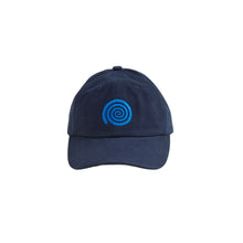 Load image into Gallery viewer, Josh Sperling - Spiral Hat (Navy Blue &amp; Light Blue)
