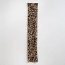 Load image into Gallery viewer, Josh Sperling - Squiggle Scarf (Black &amp; Camel)

