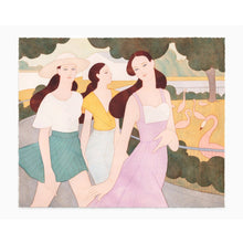 Load image into Gallery viewer, Kelly Beeman - Zoo Visit / Flamingos
