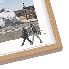 Load image into Gallery viewer, JR - Caverne du Pont Neuf, vue du quai du Louvre, Paris, France, 2026 (Framed)
