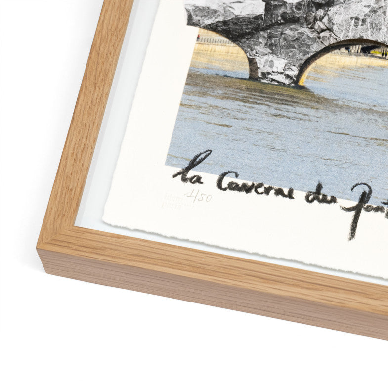 JR - La Caverne du Pont Neuf, vue en aval, Paris, France, 2026