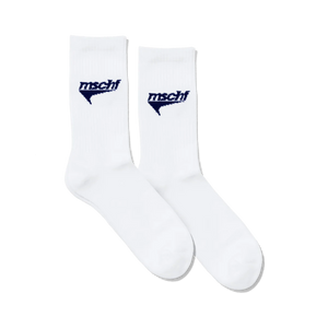 MSCHF - Hotels Socks (Blue Logo)