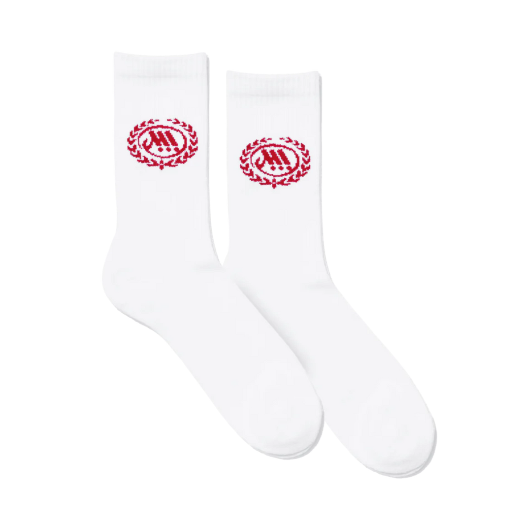 MSCHF - Hotels Socks (Red Logo)
