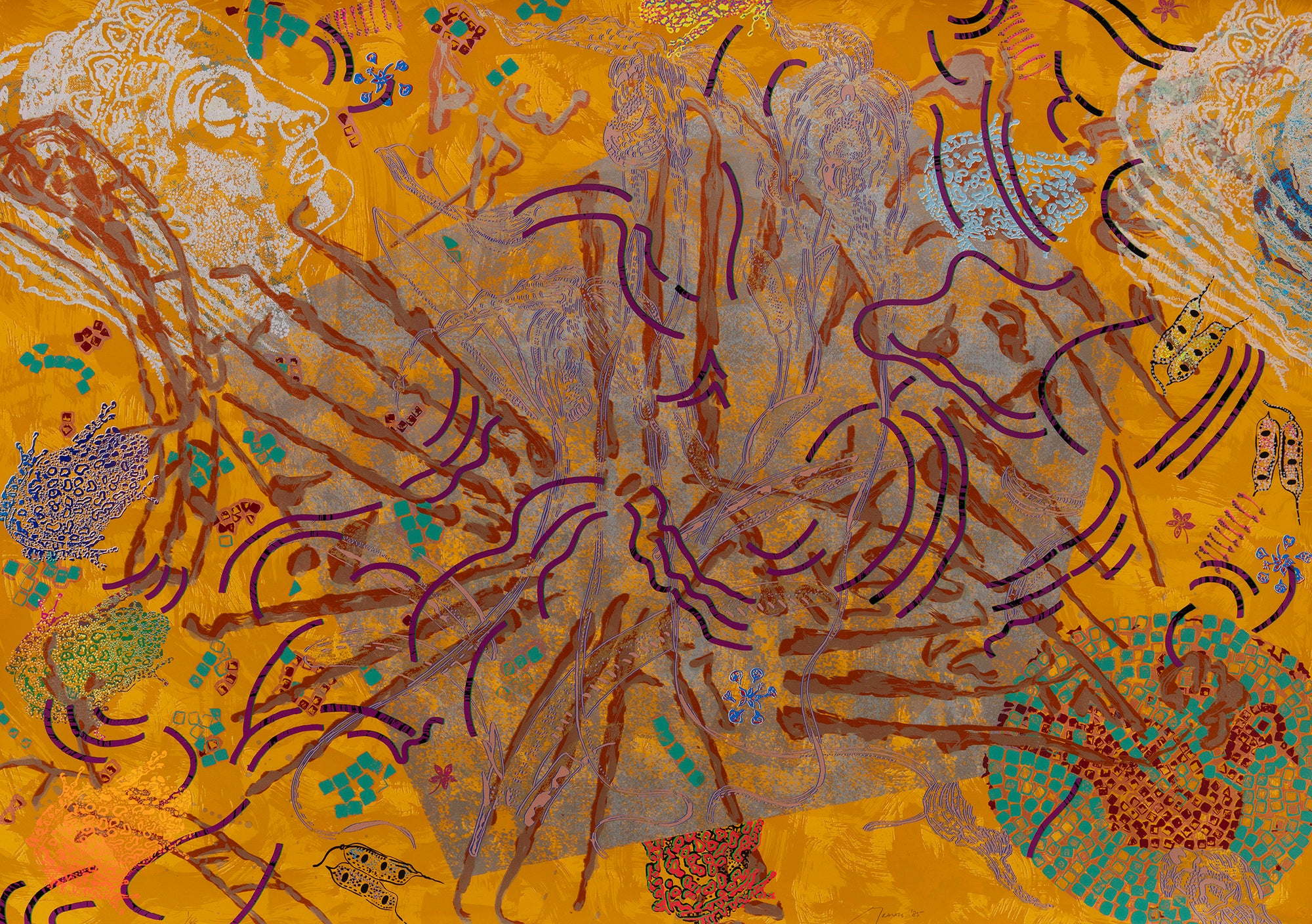 Nancy Graves - Six Frogs, 1985
